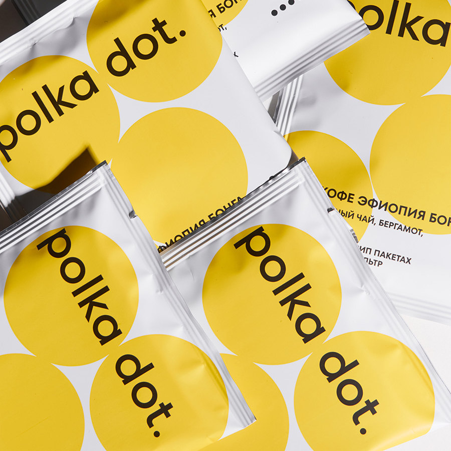 Саше polka dot. Bonga